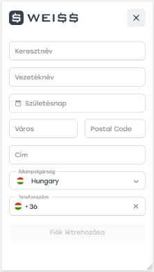 Címadatok kitöltése