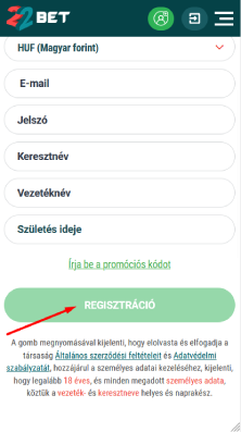 Fejezd be a fiókod létrehozását