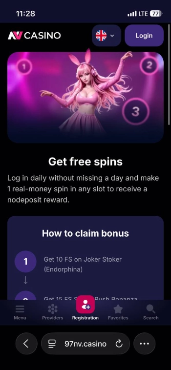 NV Casino Befizetés nélküli jutalom