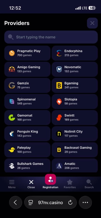 NV Casino játékkönyvtár áttekintése