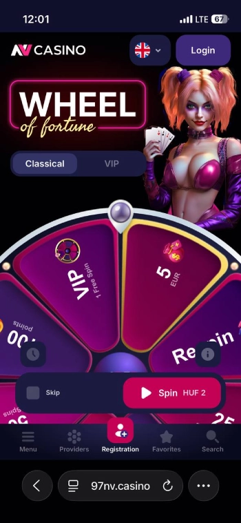 NV Casino Szezonális akciók