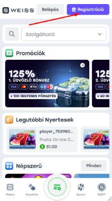 Oldal megnyitása
