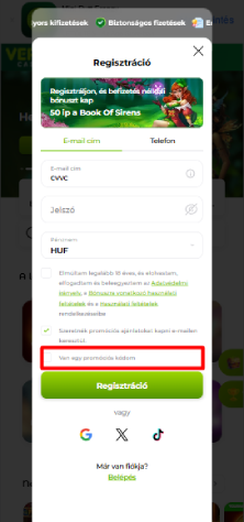 promokódod