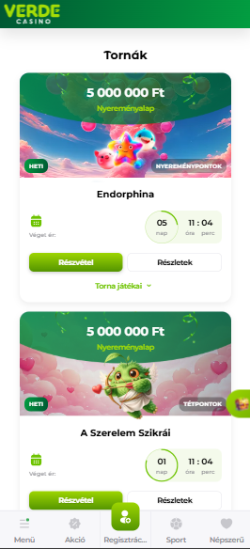 Verde Akciók