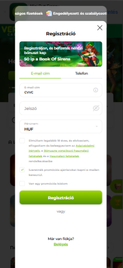 Verde Bónuszok befizetés nélkül