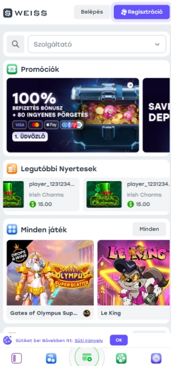Weiss Casino app