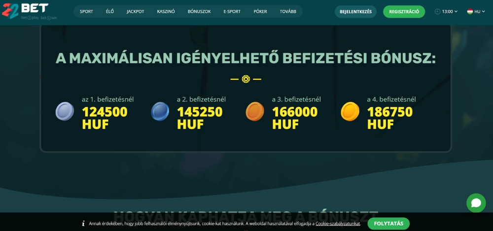 Limitált idejű bónuszok
