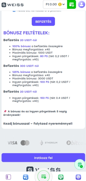 maximumot az ingyenes pörgetések