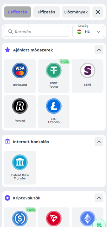 Revolut kaszinó magyar online