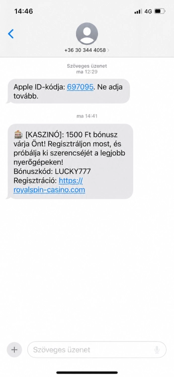 SMS befizetés kaszinó